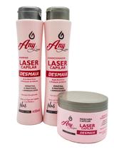 Kit Capilar Laser - Any Liss- Shampoo+Condicionador+Máscara