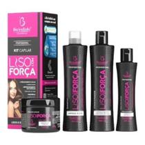 Kit capilar liso com forca 4 itens bio instinto