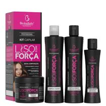 Kit Capilar Liso Com Força Redução De Frizz - Bio Instinto