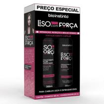 Kit capilar liso com força shampoo e condicionador - bio instinto Kit capilar liso com força shampoo e condicionador - bio instinto