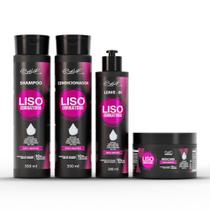 Kit capilar liso obrigatorio 4 itens belkit para cabelo liso Kit capilar liso obrigatorio 4 itens belkit para cabelo liso
