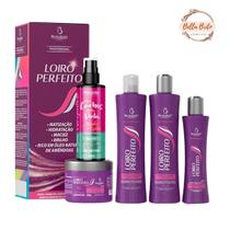 Kit capilar loiro perfeito c/ spray térmico meus cachos, minha vida brilho, hidratação e definição 5 itens Kit capilar loiro perfeito c/ spray térmico meus cachos, minha vida brilho, hidratação e definição 5 itens