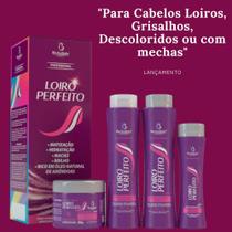 Kit capilar loiro perfeito matização hidratação bio instinto - BIO INSTINTO