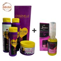 Kit capilar meu liso perfeito e óleo reparador de pontas pós progressiva Kit capilar meu liso perfeito e óleo reparador de pontas pós progressiva