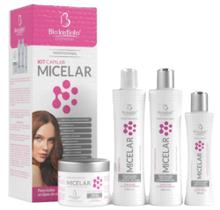 Kit Capilar Micelar com 4 peças Bio Instinto (Cabelos Purificados)