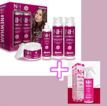 Kit Capilar New Hair NH + Spray New Hair 200ml NH - Belkit