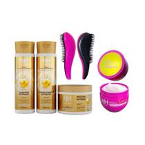 Kit Capilar NH Extraordinário Mascara 3 Minutos Escova