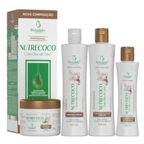 Kit Capilar Nutrecoco Com Óleo De Coco - Bio Instinto Kit Capilar Nutrecoco Com Óleo De Coco - Bio Instinto