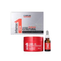 Kit Capilar Pré e Pós Quimica C.Kamura Intense One 270g Kit Capilar Pré e Pós Quimica C.Kamura Intense One 270g