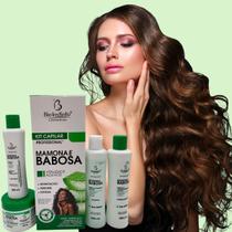 Kit Capilar Profissional Bio Instinto Mamona e Babosa 4 itens Vitalidade aos Fios Hidratação Perfume Espuma Kit Capilar Profissional Bio Instinto Mamona e Babosa 4 itens Vitalidade aos Fios Hidratação Perfume Espuma