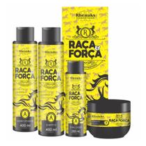 Kit Capilar Raça e Força Vitamina A Rhenuks 4 itens
