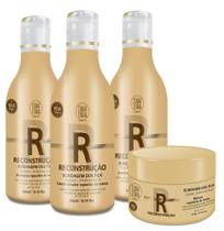 Kit Capilar Reconstrução Profunda Toda Toda Cosmétcs