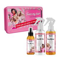 kit capilar Save My Hair com lata Beleza Express