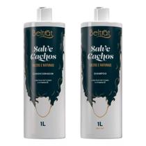 kit capilar shampoo e condicionador beltrat profissional salve cachos soltos e naturais 1 litro para cabelos cacheados kit capilar shampoo e condicionador beltrat profissional salve cachos soltos e naturais 1 litro para cabelos cacheados