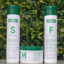 Kit Capilar Tratamento Multifuncional óleo De Mirra Pantenol Toplife