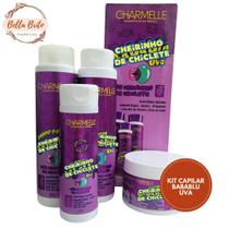 Kit capilar uva c/ 4 itens charmelle com cheirinho de infancia uvinha Kit capilar uva c/ 4 itens charmelle com cheirinho de infancia uvinha