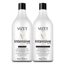 Kit Capilar Vizet Pro Intensive - Shampoo e Máscara Condicionante 900ml cada