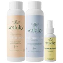 Kit Capilar Walaky 500ml+500ml+110ml