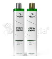 Kit Capim Limão Shampoo E Gloss Redutor 1 Litro