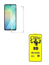 Kit Capinha Anti Choque + Película Cerâmica Fosca Matte Para Galaxy A07 Kit Capinha Anti Choque + Película Cerâmica Fosca Matte Para Galaxy A07