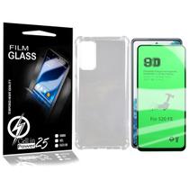 Kit Capinha Anti Impacto + Película Cerâmica Galaxy S20 Fe 6.5