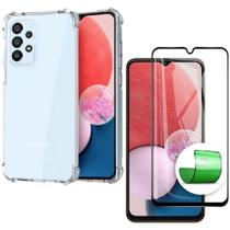 Kit Capinha Anti Impactos + Película de Cerâmica para Samsung Galaxy A13 4G