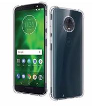 Kit Capinha Antichoque e Película Vidro Moto G6 Plus- XT1926