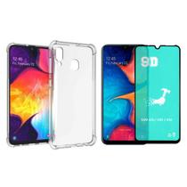 Kit Capinha Antichoque + Nanogel 9D Para Samsung A20 / A30