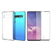 Kit Capinha Antichoque + Película 5D Para Samsung Galaxy S10
