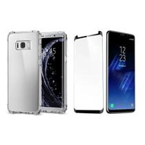 Kit Capinha Antichoque + Película 5D Para Samsung Galaxy S8 - HRebros