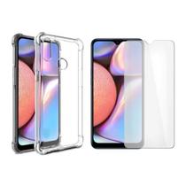 Kit Capinha Antichoque + Película de Vidro Para Samsung A10S Kit Capinha Antichoque + Película de Vidro Para Samsung A10S