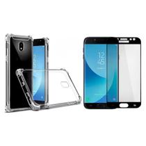 Kit Capinha Antichoque + Vidro 3D Para Samsung Galaxy J7 Pro Kit Capinha Antichoque + Vidro 3D Para Samsung Galaxy J7 Pro