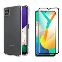 Kit Capinha Capa Samsung Galaxy M32 Tela 6.4 + Pelicula 3D Kit Capinha Capa Samsung Galaxy M32 Tela 6.4 + Pelicula 3D