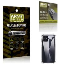 Kit Capinha Moto G54 + Película de Câmera + Película de Vidro 3D - Armyshield