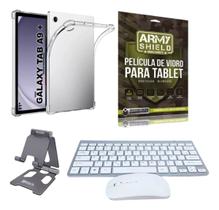 Kit Capinha P/ Galaxy Tab A9 Plus+ Teclado E Mouse Bluetooth Kit Capinha P/ Galaxy Tab A9 Plus+ Teclado E Mouse Bluetooth