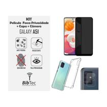 Kit Capinha + Película Privativa Fosca + Película Câmera Samsung Galaxy A51 - POP SHOP