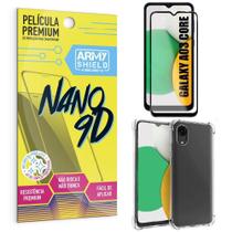 Kit Capinha Samsung A03 Core + Película Premium Nano 9D