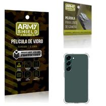 Kit Capinha Samsung Galaxy S23 Fe + Película de Câmera + Película de Vidro 3D - Armyshield