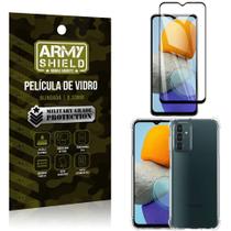 Kit Capinha Samsung M23 5G + Película de Vidro 3D Armyshield