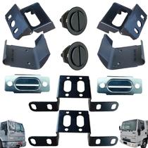 Kit capô pino+presilha+suporte+dobradiça+tampa ford cargo g1