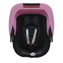 Kit Capota Solar + Apoio Bebê Conforto Nanna Baby - Rosa