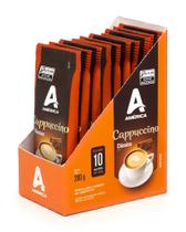 Kit Cappuccino América Clássico 10 Sachês de 20g