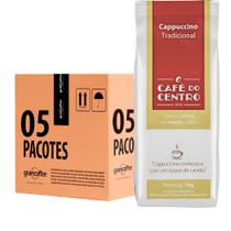 Kit Cappuccino Tradicional Café do Centro 5Kg