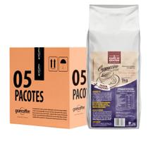 Kit Cappuccino Tradicional Light Café Do Centro 5kg