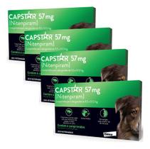 Kit Capstar Antipulgas P/ Cães De 11 A 57kg 4 Cx C/ 6 Unidades. Kit Capstar Antipulgas P/ Cães De 11 A 57kg 4 Cx C/ 6 Unidades.