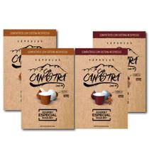 Kit Cápsula Compatível Nespresso - Canastra Suave + Canela - 20un de cada - Total 40un