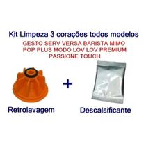 Kit Cápsula De Retrolavagem + Descalcificante Tres Coraçoes