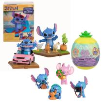 Kit Capsula e Caixa supressa do Stitch Figura Colecionável Kit Capsula e Caixa supressa do Stitch Figura Colecionável
