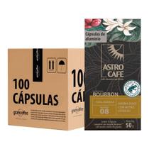 Kit Cápsulas Astro Café Bourbon 100 unidades
