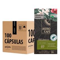 Kit Cápsulas Astro Café Orgânico 100 unidades